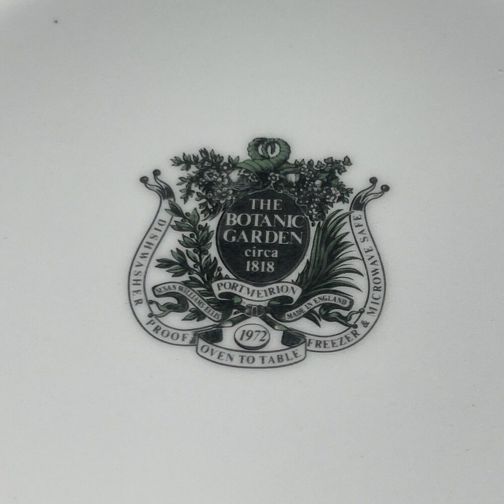 The Botanic Garden large bowl Pasta Fruit Bowl Serving Bowl Paeonia Peony 10.25" - Picture 7 of 9